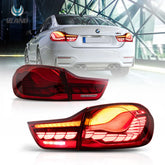 14-20 BMW 4 Series/ M4 F32 F33 F82 F36 F83 Vland OLED テールランプ(ダイナミックウェルカムライト付